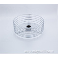 Kitchen accessories storage wire round basket